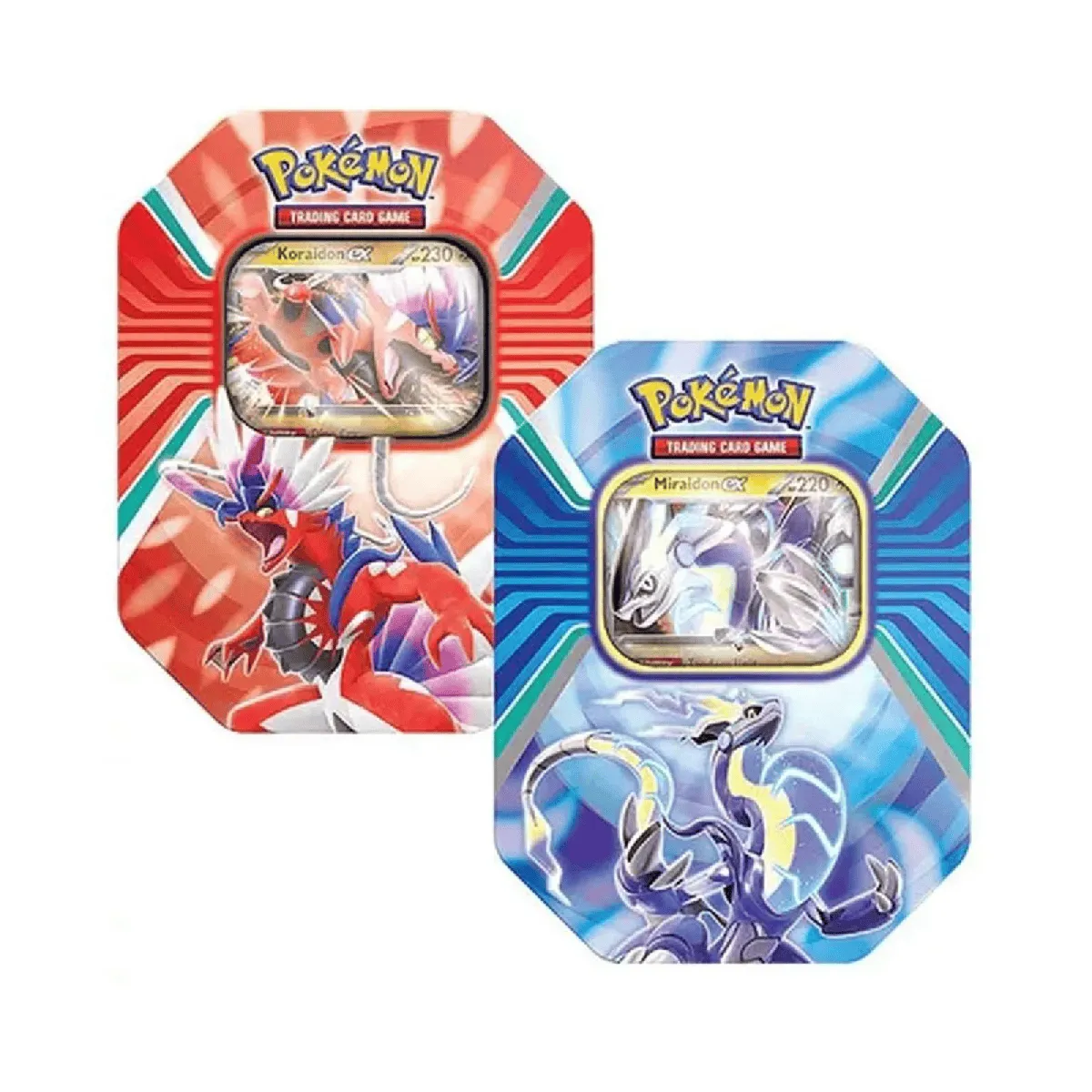 Pokemon TCG - Paldea-Legends Tins English -  1 Tin Aleatória